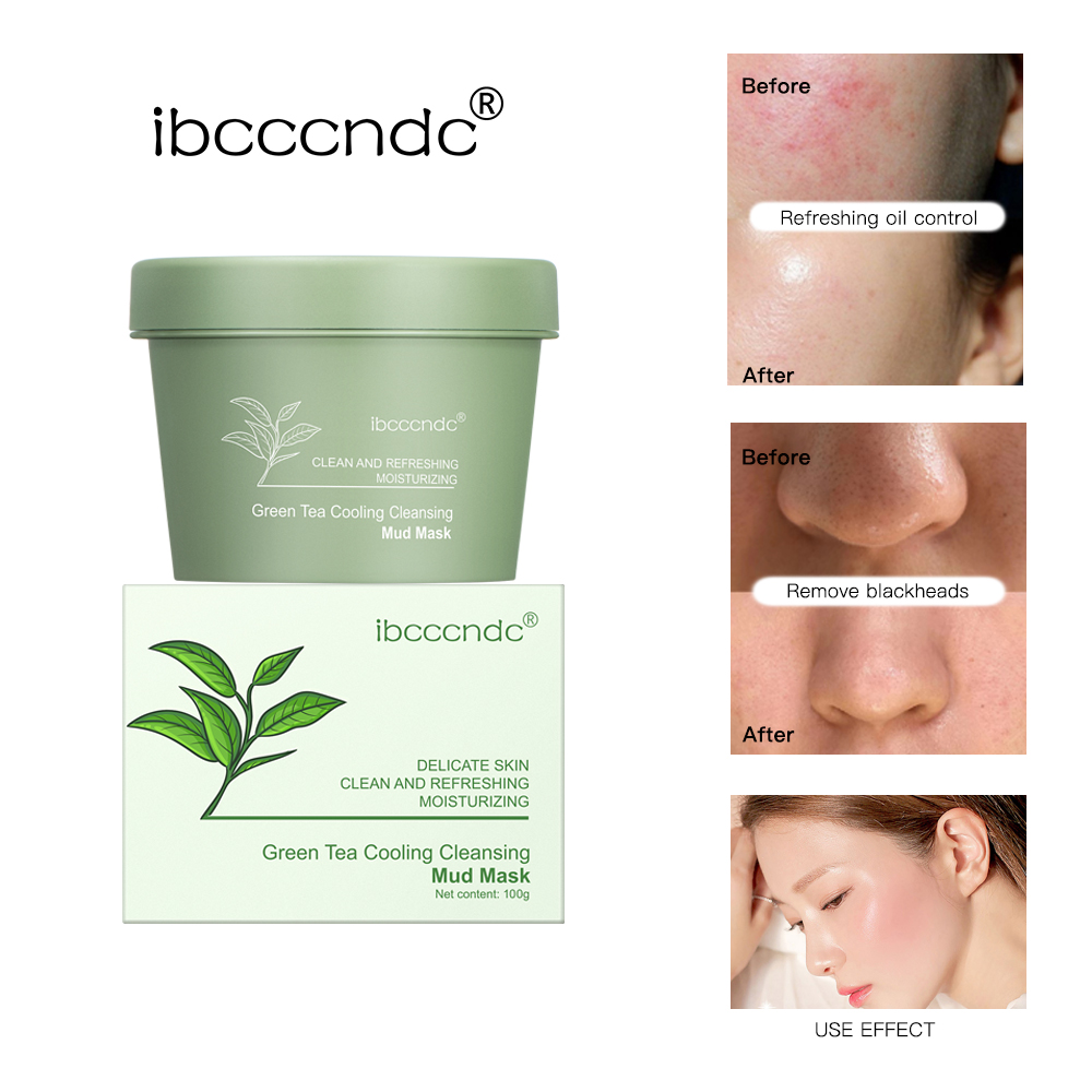 Green Tea Cleansing Clay Mask - Mascarilla de barro de té verde,