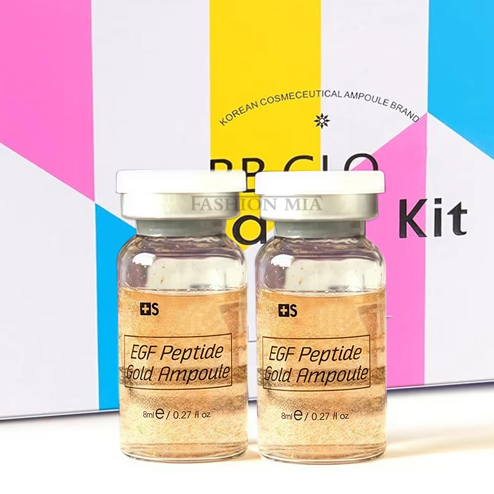 Hyaluronic Acid Facial Serum - Ampolla de Péptidos de Oro Coreana,