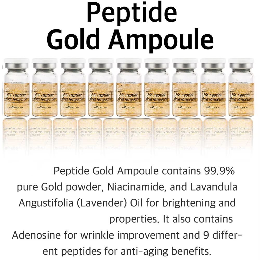 Ampolla de Péptidos de Oro Cor - Hyaluronic Acid Facial Serum reseña y precio