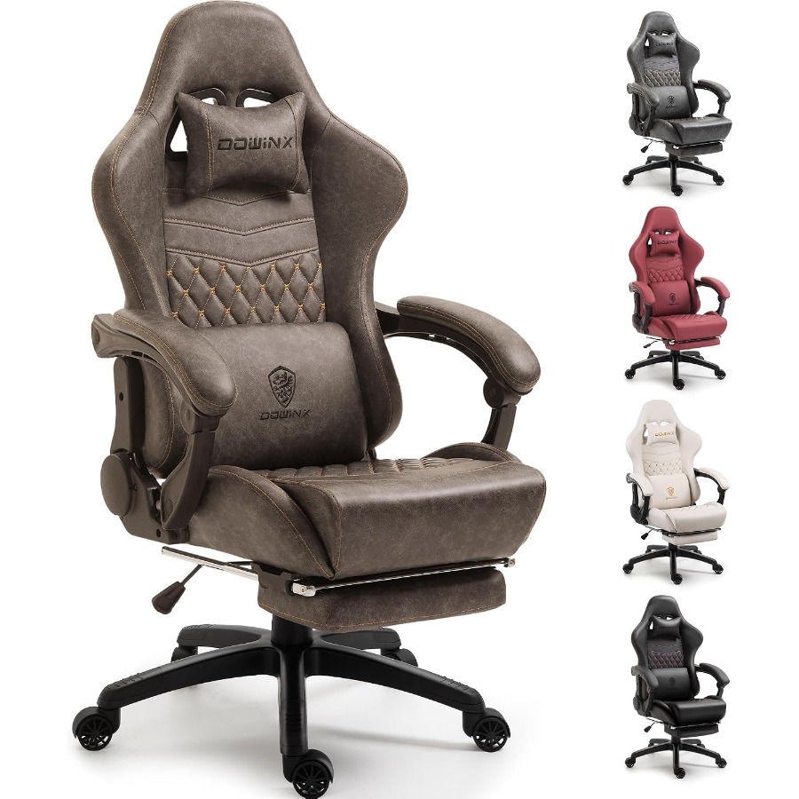 Silla de juego vintage de gran - Massage reseña y precio
