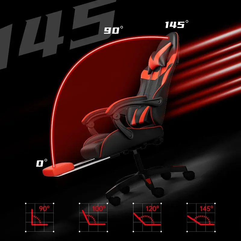 Silla para e-sports con luces, - Massage reseña y precio