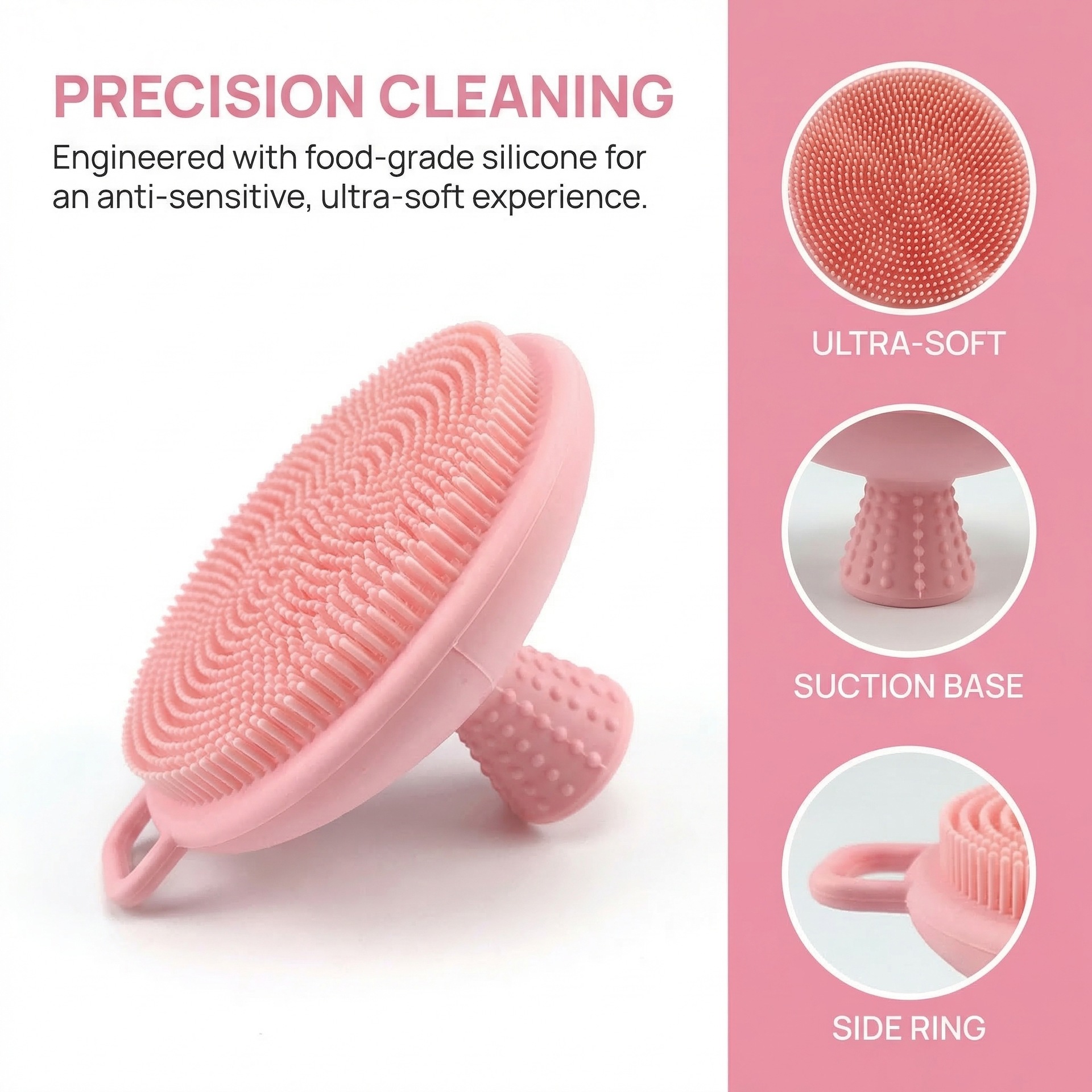 Cepillo de silicona para limpi - Silicone Face Scrubber Electric reseña y precio