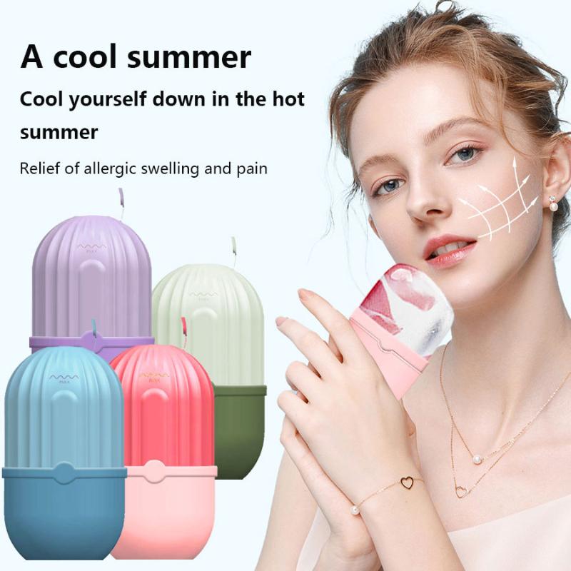 Rodillo Facial de Silicona par - Face Ice Roller Puffiness reseña y precio
